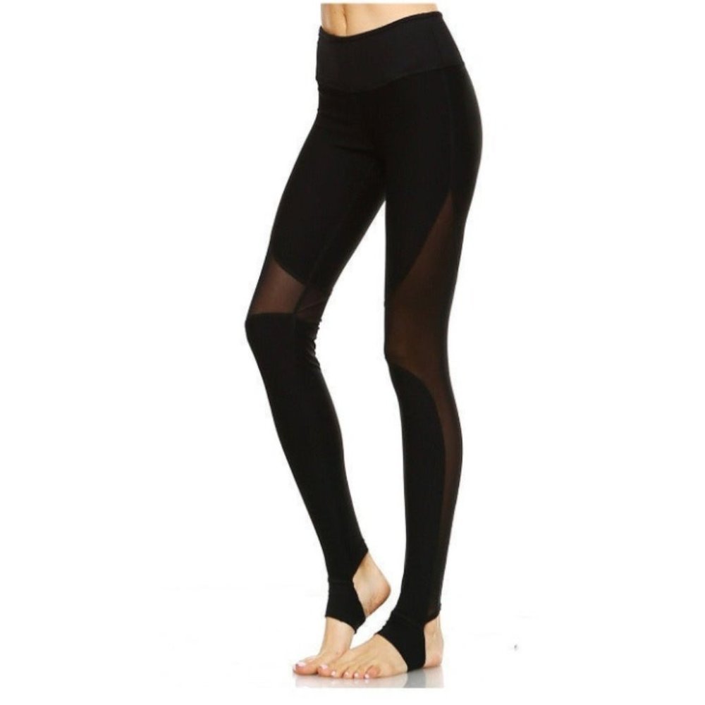 Mono B High Waist Stirrup Leggings